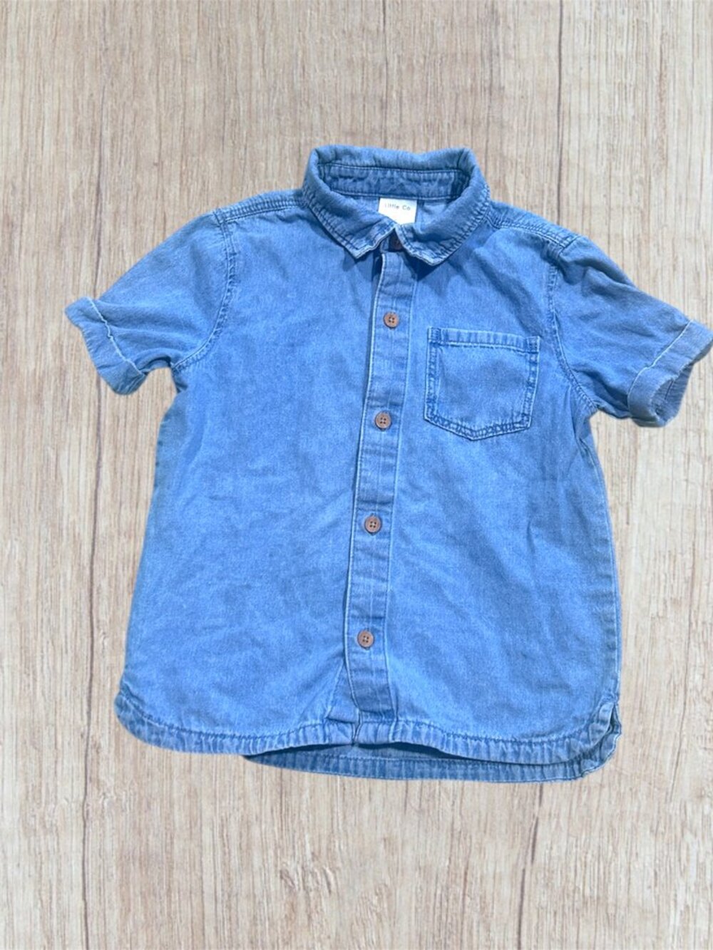 6 Little Co Chambray Button Down